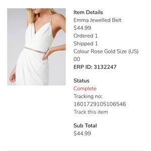 Ever New Emma Jewelled Belt